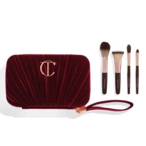 Charlotte Tilbury Hollywood Brush Set – 4 Mini Makeup Brushes
