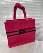 ⁦Miss Dior Pink Jacquard Tote Bag⁩ - الصورة ⁦2⁩
