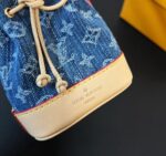⁦Louis Vuitton Denim Nano Bucket Bag⁩ - الصورة ⁦4⁩
