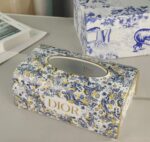 ⁦Dior Luxury Tissue Box Cover Set⁩ - الصورة ⁦4⁩