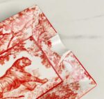 ⁦Dior Toile de Jouy Porcelain Ashtray⁩ - الصورة ⁦3⁩