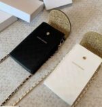 ⁦Chanel Coco Crush VIP Phone Bag – Black & Gold⁩ - الصورة ⁦3⁩