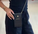 ⁦Chanel Coco Crush VIP Phone Bag – Black & Gold⁩ - الصورة ⁦2⁩