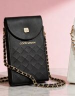 Chanel Coco Crush VIP Phone Bag – Black & Gold