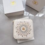 Chanel VIP Jewelry Box – White & Gold