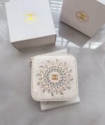 Chanel VIP Jewelry Box – White & Gold