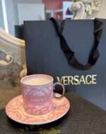 Versace Rosenthal Barocco Rose Porcelain Coffee Cup