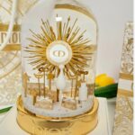 Dior Gold Medallion Decorative Dome