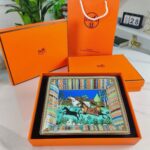 Hermès Equestrian Decorative Tray Set