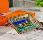 ⁦Hermès Equestrian Decorative Tray Set⁩ - الصورة ⁦4⁩