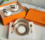 Hermès Equestrian Tea Cup & Saucer Set