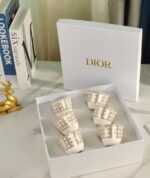 Dior Cannage Espresso Cup Set