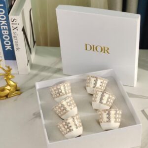 Dior Cannage Espresso Cup Set