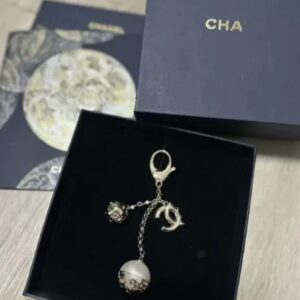 Chanel CC Pearl Bag Charm