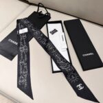 Chanel Silk Twilly Scarf