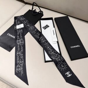 Chanel Silk Twilly Scarf