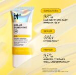 ⁦IT Cosmetics Hello Sunshine Invisible Sunscreen for Face SPF 50⁩ - الصورة ⁦2⁩