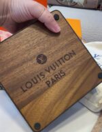 ⁦Luxury Square Wooden Coffee Table⁩ - الصورة ⁦3⁩