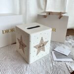 Dior Square Tissue Box Cover