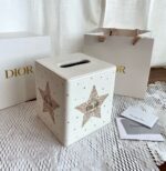 Dior Square Tissue Box Cover