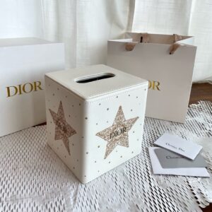 Dior Square Tissue Box Cover