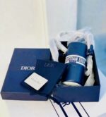 ⁦Dior Stainless Steel Water Bottle Tumbler – Navy Blue⁩ - الصورة ⁦2⁩