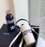 ⁦Dior Stainless Steel Water Bottle Tumbler – White⁩ - الصورة ⁦2⁩