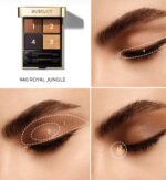 ⁦Guerlain Eyeshadow Quad – Multi-Effect, High Colour & Long Wear – 940 Royal Jungle⁩ - الصورة ⁦3⁩