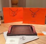 ⁦Hermès Wooden Serving Tray⁩ - الصورة ⁦4⁩