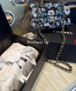 Chanel Sequin Floral Handbag