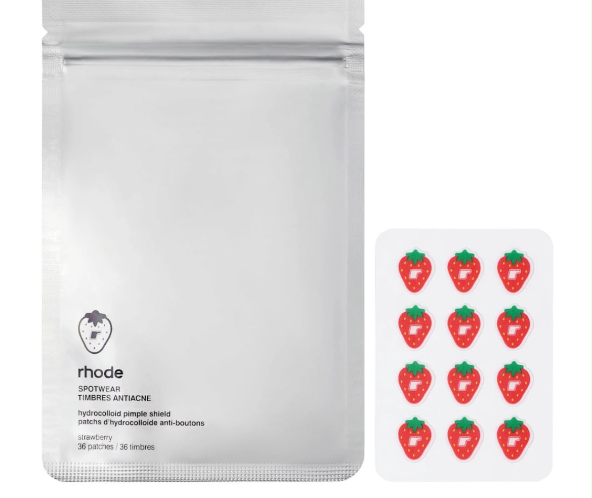 WhatsApp Image 2026-10-16 at 7.24.26 PM Rhode Spotwear Hydrocolloid Patches – Strawberry (36 Patches) - الصورة 1